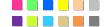 31T 컬러접합복층유리(일면반강화) 선택 가능 색상표
